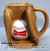 james art baseball beer mug avatar